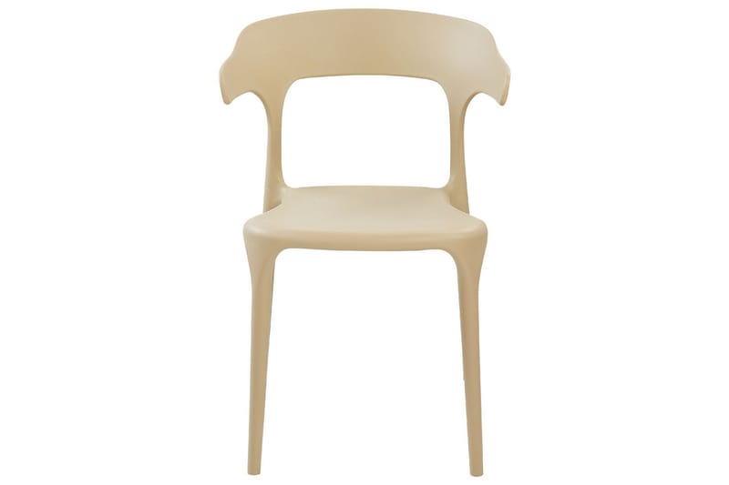 Squinzano Karmstol Utomhus 8 st - Beige - Utemöbler - Balkong - Balkongmöbler - Balkongstol