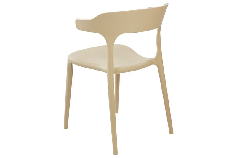 Squinzano Karmstol Utomhus 8 st - Beige - Utemöbler - Balkong - Balkongmöbler - Balkongstol