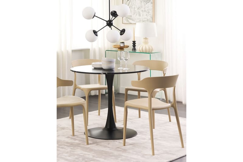 Squinzano Karmstol Utomhus - Beige - Utemöbler - Balkong - Balkongmöbler - Balkongstol