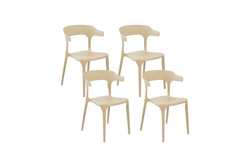 Squinzano Karmstol Utomhus - Beige - Utemöbler - Balkong - Balkongmöbler - Balkongstol