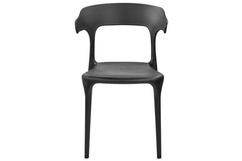 Squinzano Karmstol Utomhus - Svart - Utemöbler - Balkong - Balkongmöbler - Balkongstol