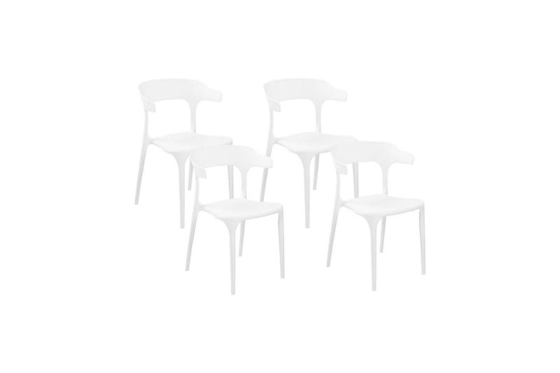 Squinzano Karmstol Utomhus - Vit - Utemöbler - Balkong - Balkongmöbler - Balkongstol