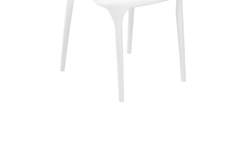 Squinzano Karmstol Utomhus - Vit - Utemöbler - Balkong - Balkongmöbler - Balkongstol