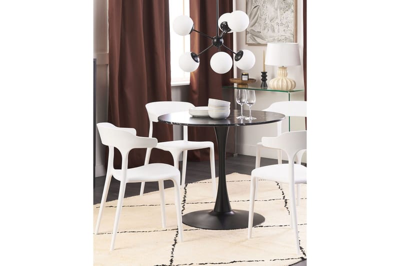 Squinzano Karmstol Utomhus - Vit - Utemöbler - Balkong - Balkongmöbler - Balkongstol