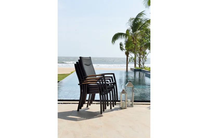 Stapelbarfotölj Lifestyle Garden Panama 4-pack - Utemöbler - Balkong - Balkongmöbler - Balkongstol