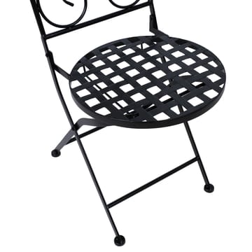 Stol Checker metall - svart - Utemöbler - Balkong - Balkongmöbler - Balkongstol