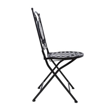 Stol Checker metall - svart - Utemöbler - Balkong - Balkongmöbler - Balkongstol
