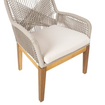 Stol Florida 58x66x83 cm Akacia - Beige - Utemöbler - Balkong - Balkongmöbler - Balkongstol