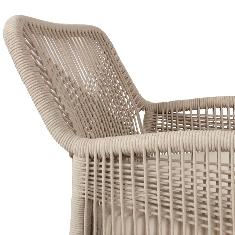 Stol Florida 58x66x83 cm Akacia - Beige - Utemöbler - Balkong - Balkongmöbler - Balkongstol