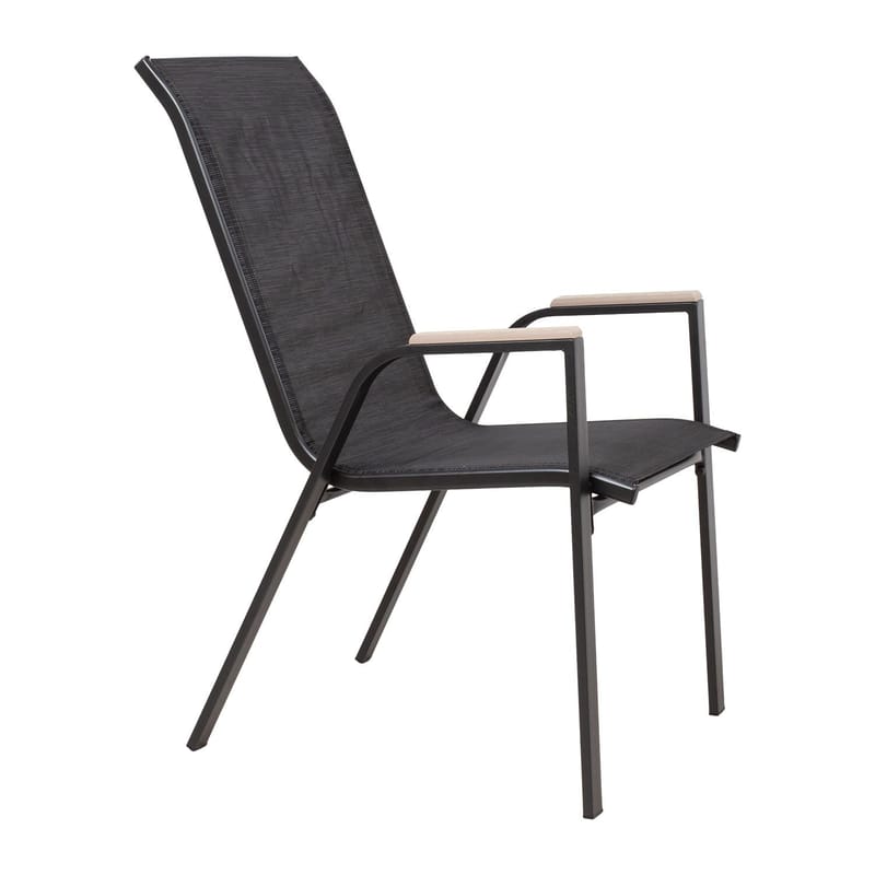 Stol Galway - Svart - Utemöbler - Balkong - Balkongmöbler - Balkongstol