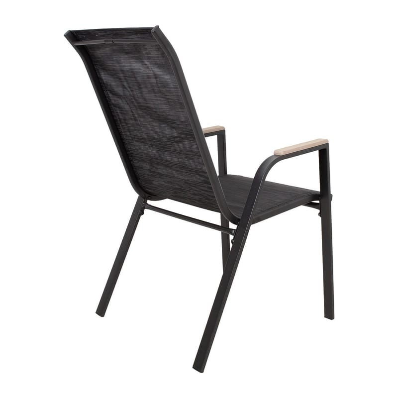 Stol Galway - Svart - Utemöbler - Balkong - Balkongmöbler - Balkongstol