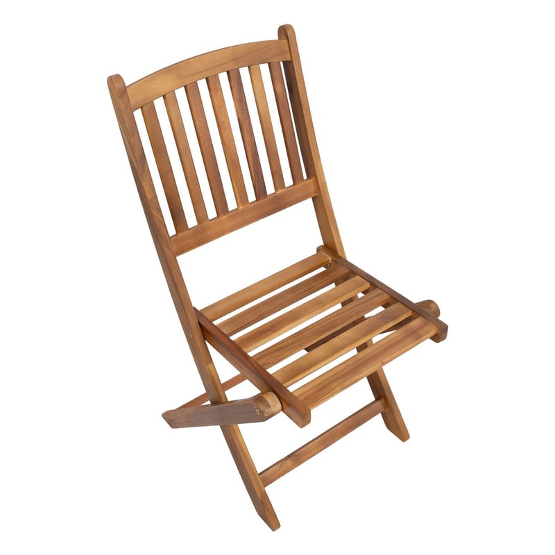 Stol Gwen akacia - brun - Utemöbler - Balkong - Balkongmöbler - Balkongstol