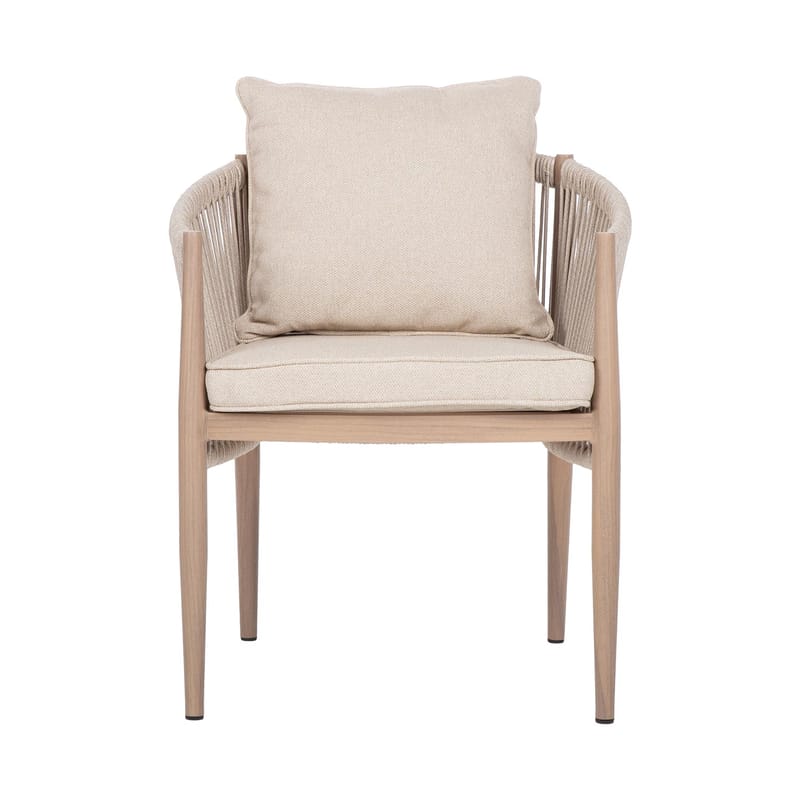 Stol Medina 62x60x74 cm - Beige - Utemöbler - Balkong - Balkongmöbler - Balkongstol
