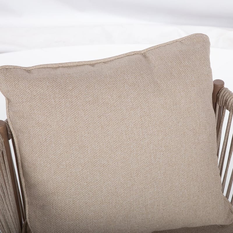 Stol Medina 62x60x74 cm - Beige - Utemöbler - Balkong - Balkongmöbler - Balkongstol