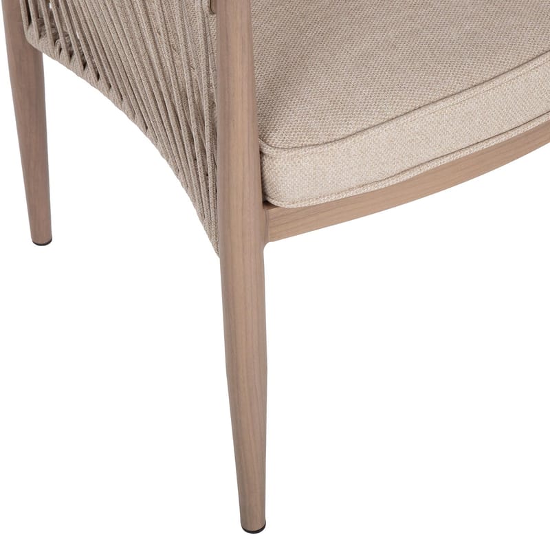 Stol Medina 62x60x74 cm - Beige - Utemöbler - Balkong - Balkongmöbler - Balkongstol