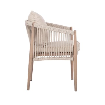 Stol Medina 62x60x74 cm - Beige - Utemöbler - Balkong - Balkongmöbler - Balkongstol