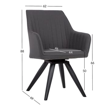 Stol Tomson Swivel - Möbler - Stolar & fåtöljer - Karmstol