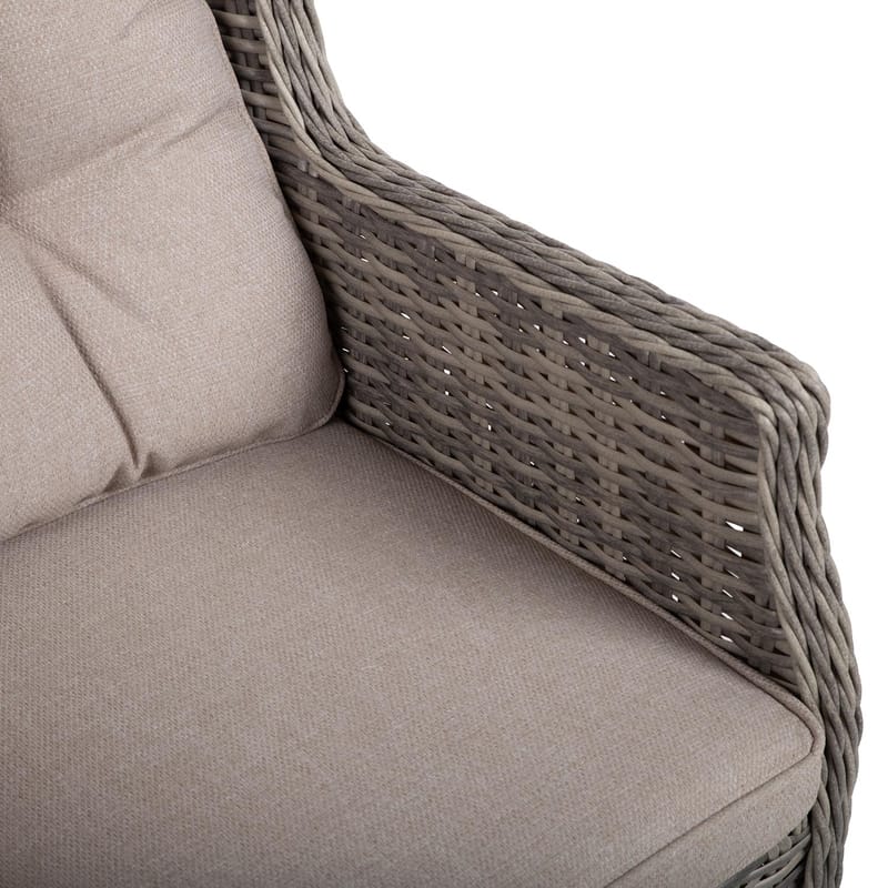 Stol Trento - Ljusgrå - Utemöbler - Balkong - Balkongmöbler - Balkongstol