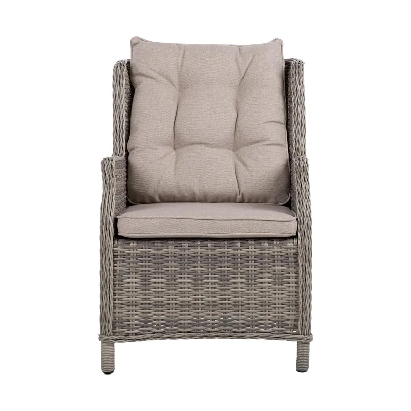 Stol Trento - Ljusgrå - Utemöbler - Balkong - Balkongmöbler - Balkongstol