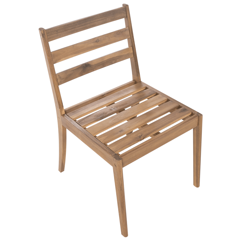 Stol utomhus Chioggia Akaciaträ - Brun - Utemöbler - Balkong - Balkongmöbler - Balkongstol