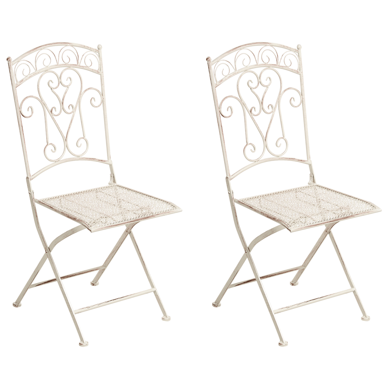 Stol utomhus Juina Fällbar, Beige
