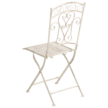 Stol utomhus Juina Fällbar - Beige - Utemöbler - Balkong - Balkongmöbler - Balkongstol