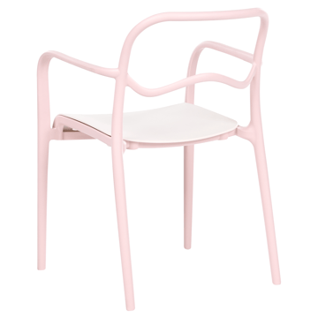 Stol utomhus Thasos - Rosa/Beige - Utemöbler - Balkong - Balkongmöbler - Balkongstol