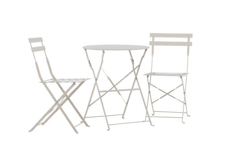 Tao Balkonggrupp 2-sits - Beige - Utemöbler - Balkong - Balkongmöbler - Balkonggrupp & balkongset