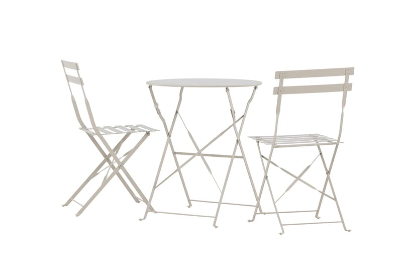 Tao Balkonggrupp 2-sits - Beige - Utemöbler - Balkong - Balkongmöbler - Balkonggrupp & balkongset