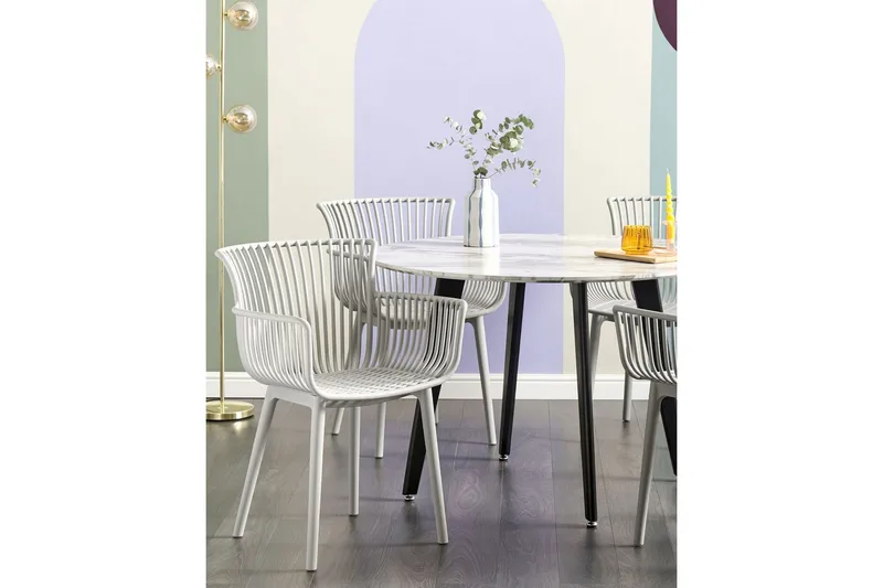 Taurisano Karmstol Utomhus - Grå - Utemöbler - Balkong - Balkongmöbler - Balkongstol