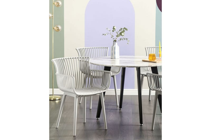 Taurisano Karmstol Utomhus - Grå - Utemöbler - Balkong - Balkongmöbler - Balkongstol