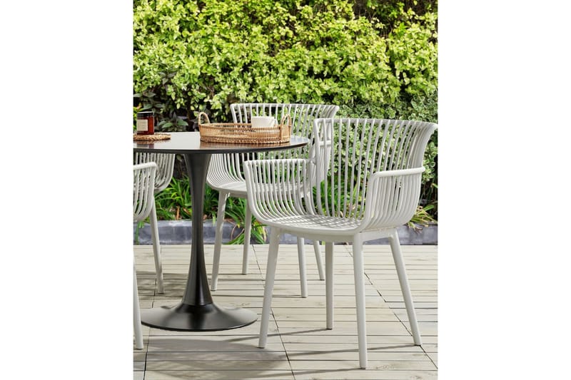 Taurisano Karmstol Utomhus - Grå - Utemöbler - Balkong - Balkongmöbler - Balkongstol