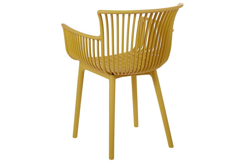 Taurisano Karmstol Utomhus - Gul - Utemöbler - Balkong - Balkongmöbler - Balkongstol