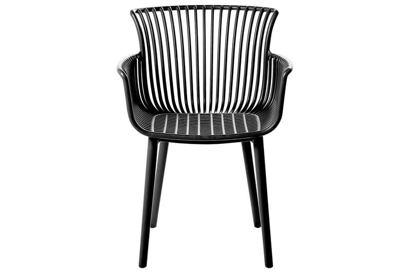 Taurisano Karmstol Utomhus - Svart - Utemöbler - Balkong - Balkongmöbler - Balkongstol