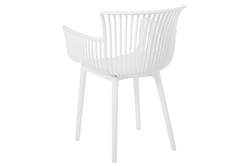 Taurisano Karmstol Utomhus - Vit - Utemöbler - Balkong - Balkongmöbler - Balkongstol