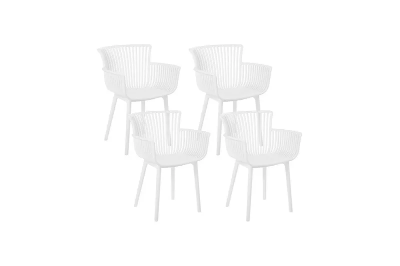 Taurisano Karmstol Utomhus - Vit - Utemöbler - Balkong - Balkongmöbler - Balkongstol