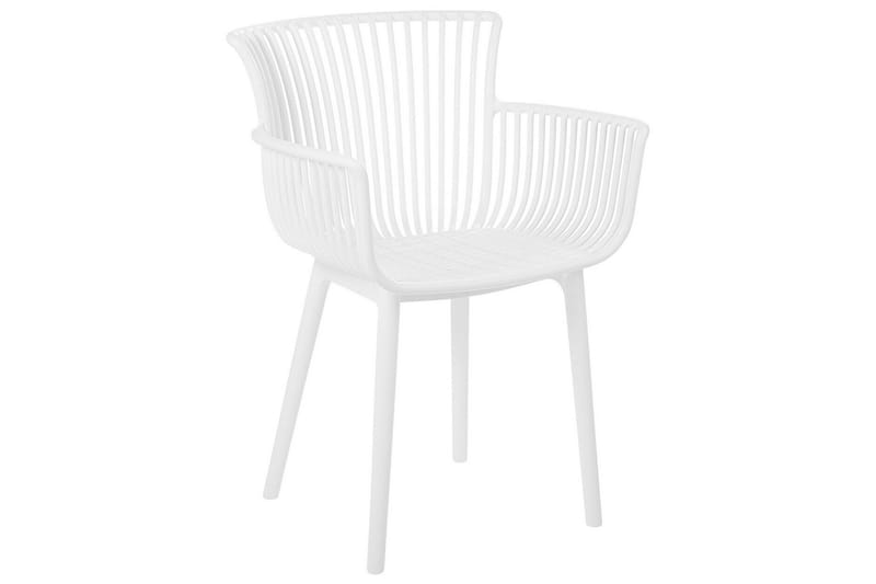 Taurisano Karmstol Utomhus - Vit - Utemöbler - Balkong - Balkongmöbler - Balkongstol