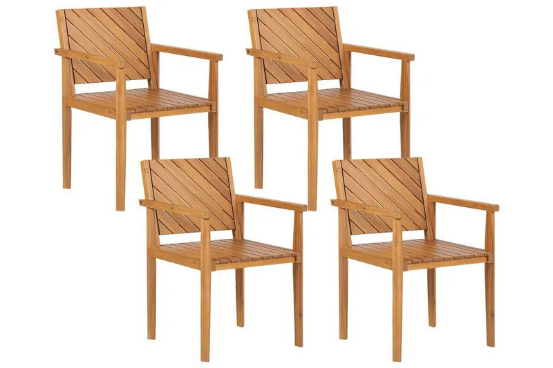 Taviano Karmstol Utomhus - Ljusbrun - Utemöbler - Balkong - Balkongmöbler - Balkongstol