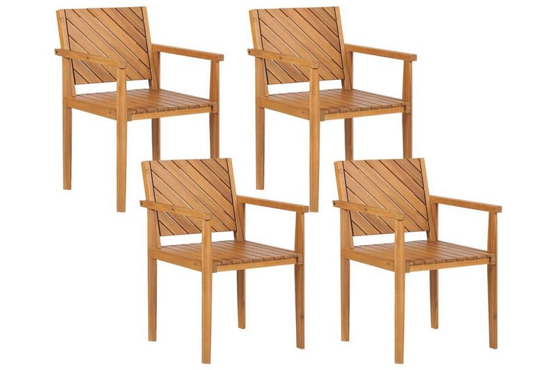 Taviano Karmstol Utomhus - Ljusbrun - Utemöbler - Balkong - Balkongmöbler - Balkongstol