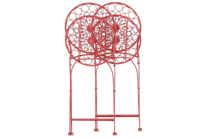 Terrace Matstol Utomhus - Röd - Utemöbler - Balkong - Balkongmöbler - Balkongstol