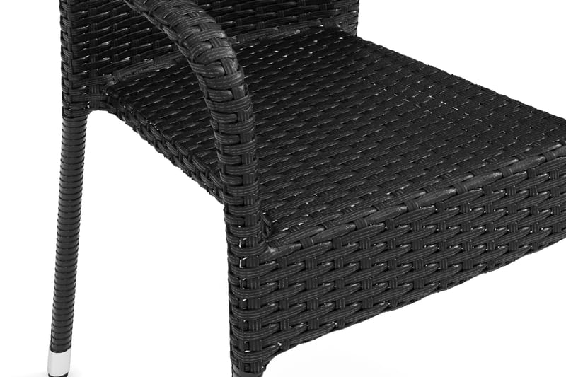 Thor Light Utefåtölj - Svart - Utemöbler - Balkong - Balkongmöbler - Balkongstol