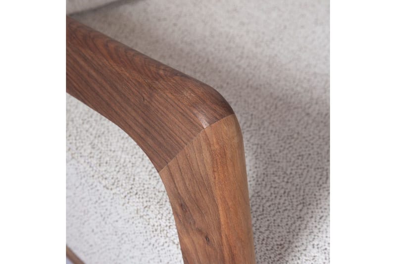 Trädgårdsbord & stolar (4 delar) Virella01 Grädde - Cremevit - Utemöbler - Balkong - Balkongmöbler - Balkonggrupp & balkongset