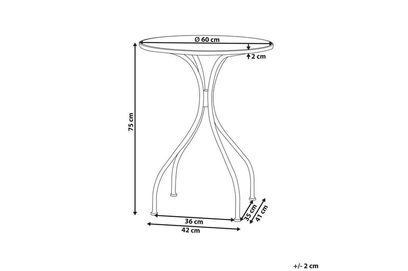 Trädgårdsbord Civita - Utemöbler - Balkong - Balkongmöbler - Balkongbord