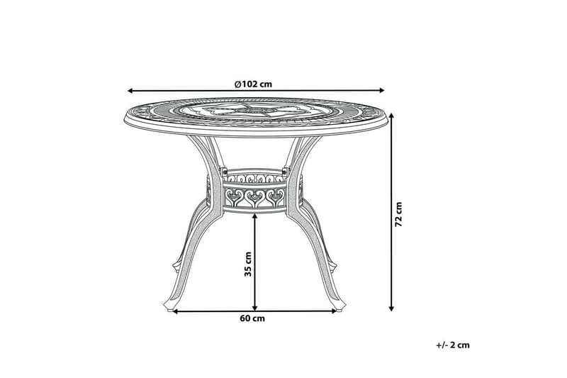 Trädgårdsbord Salento - Utemöbler - Balkong - Balkongmöbler - Balkongbord
