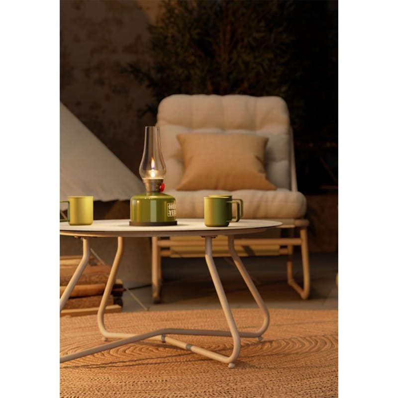 Trädgårdsmöbelgrupp Samba bord, soffa och 2 stolar - ljusgrå - Utemöbler - Balkong - Balkongmöbler - Balkonggrupp & balkongset