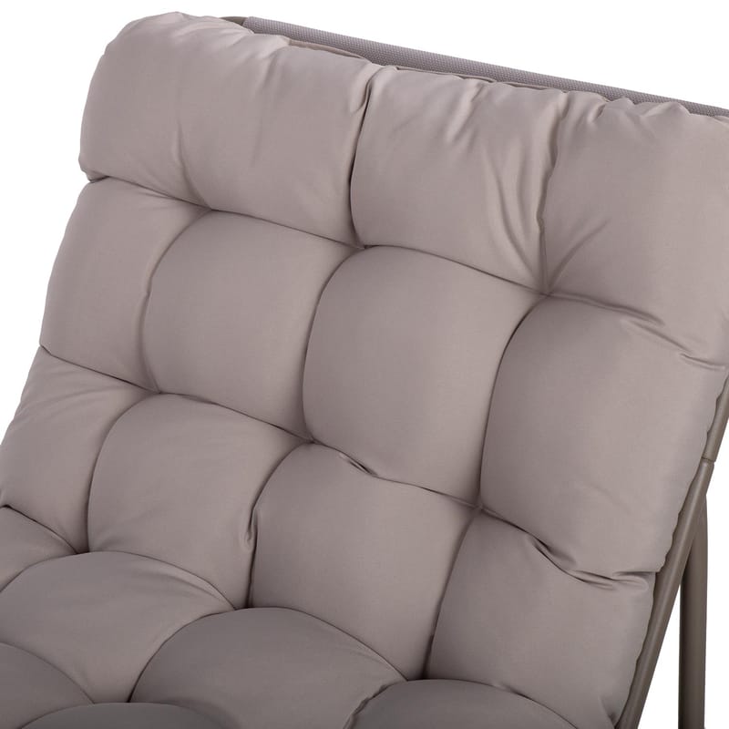 Trädgårdsmöbelset Jive bord och 2 stolar - Taupe - Utemöbler - Balkong - Balkongmöbler - Balkonggrupp & balkongset