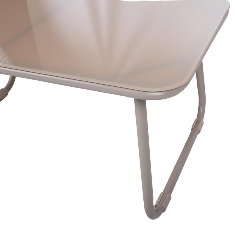 Trädgårdsmöbelset Macos bord, soffa och 2 stolar - Beige - Utemöbler - Balkong - Balkongmöbler - Balkonggrupp & balkongset