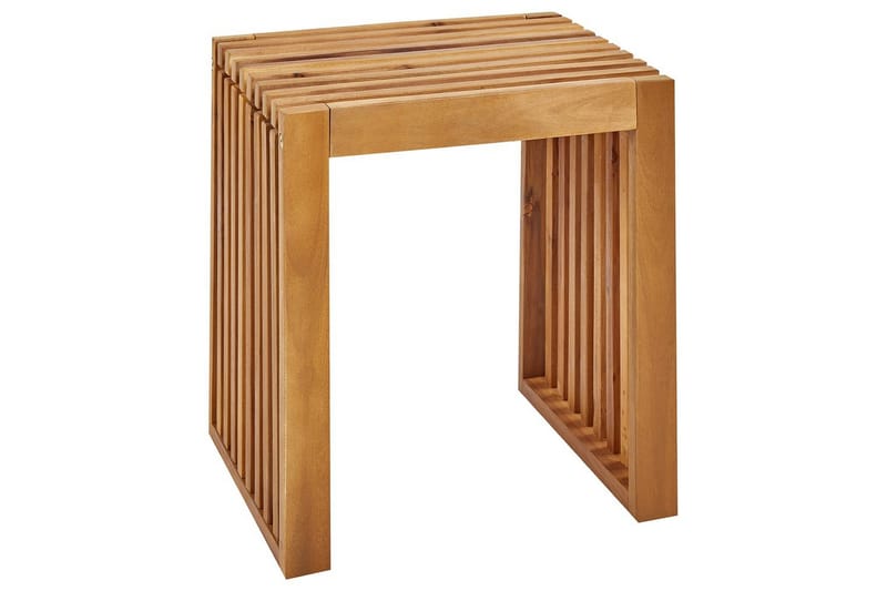 Trädgårdspallar set om 2 Bellano - Utemöbler - Balkong - Balkongmöbler - Balkongstol