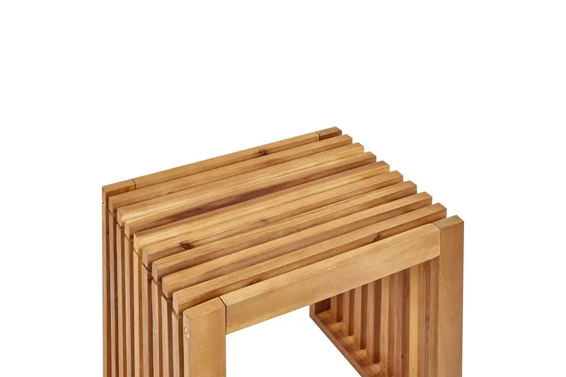 Trädgårdspallar set om 2 Bellano - Utemöbler - Balkong - Balkongmöbler - Balkongstol