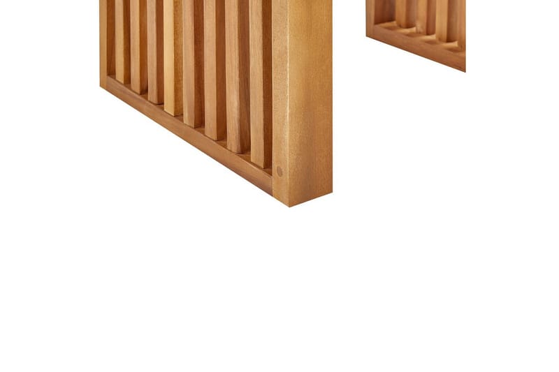 Trädgårdspallar set om 2 Bellano - Utemöbler - Balkong - Balkongmöbler - Balkongstol